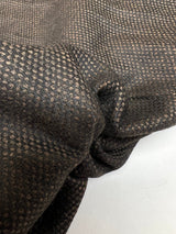 Jacquard Suit Fabric Brown Black