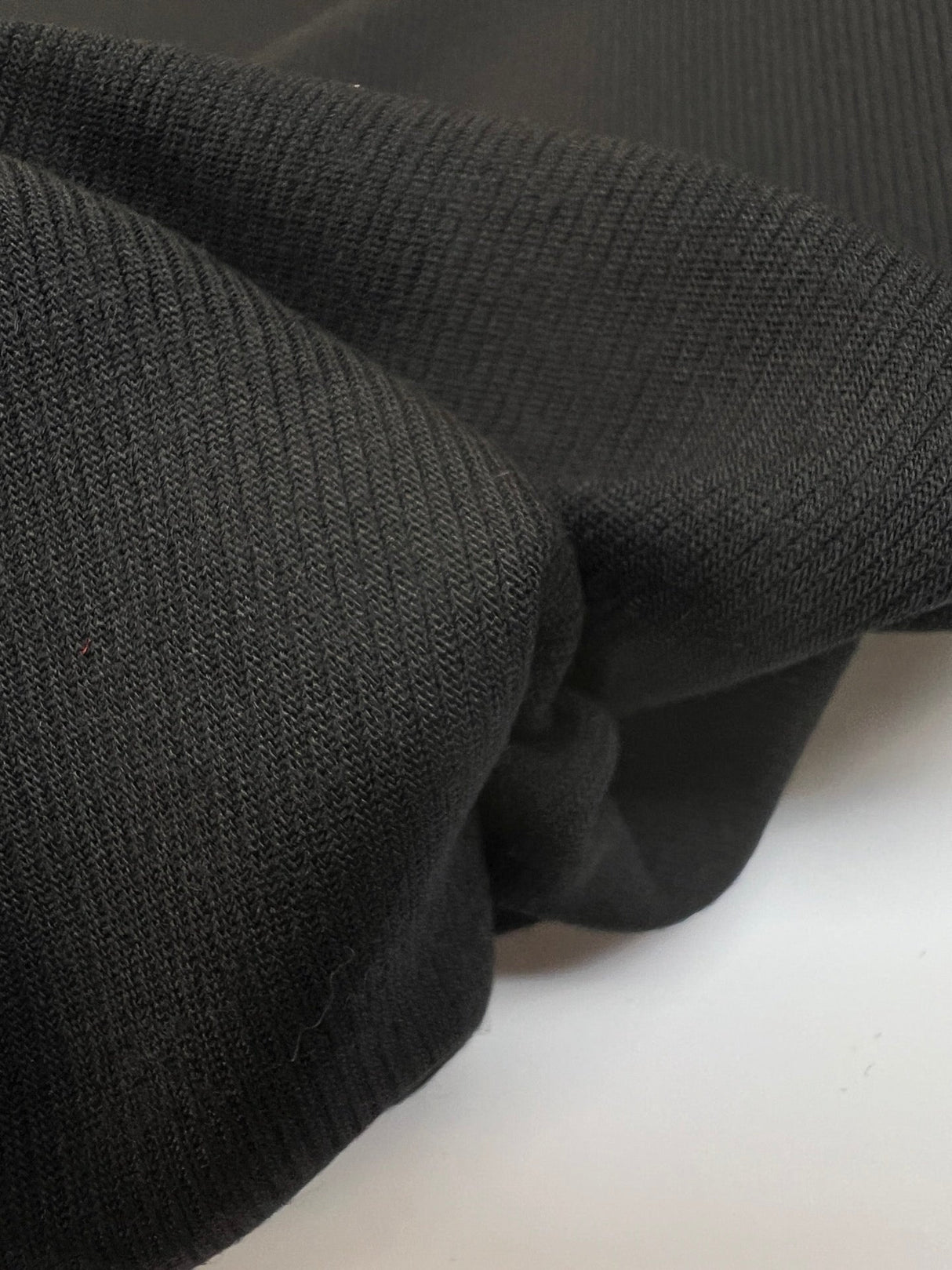 Black Wool Twill Fabric