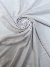 Linen Knitted Flammé White Shades