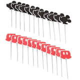 Wilton Disney Junior Mickey Mouse Cupcake Toppers, 24-Count