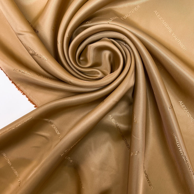 Viscose Lining Brown Shade Graphic Design