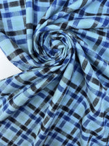 Cotton Flannel Striped Checked