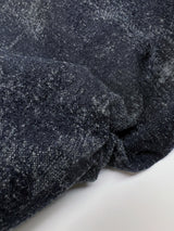 Virgin Wool Checked Coat Fabric