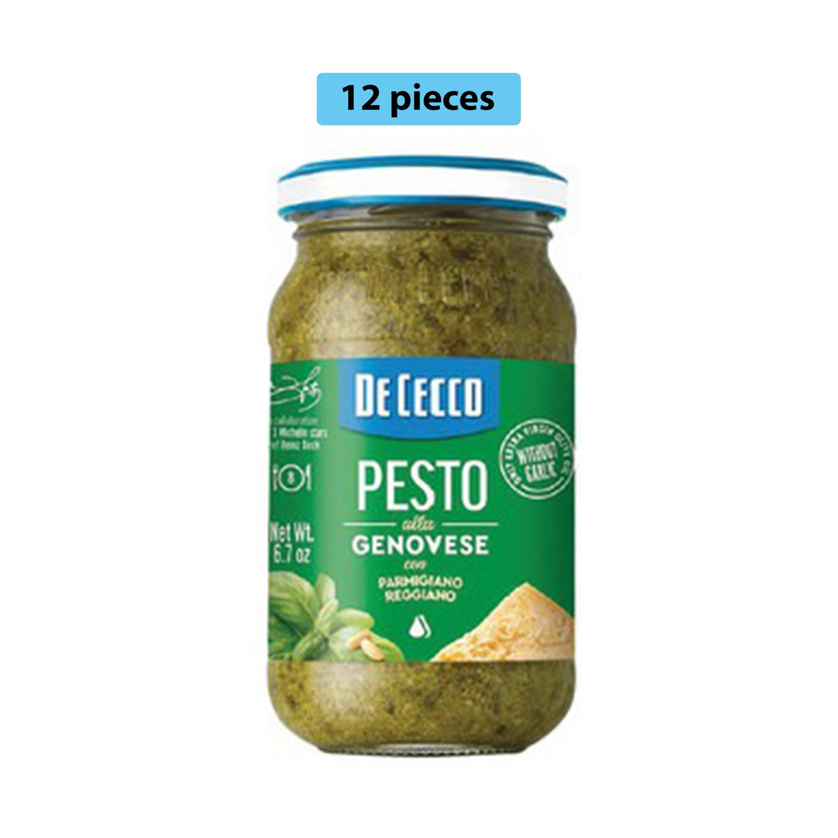 DECECCO PESTO SAUCE 6.7 OZ JAR