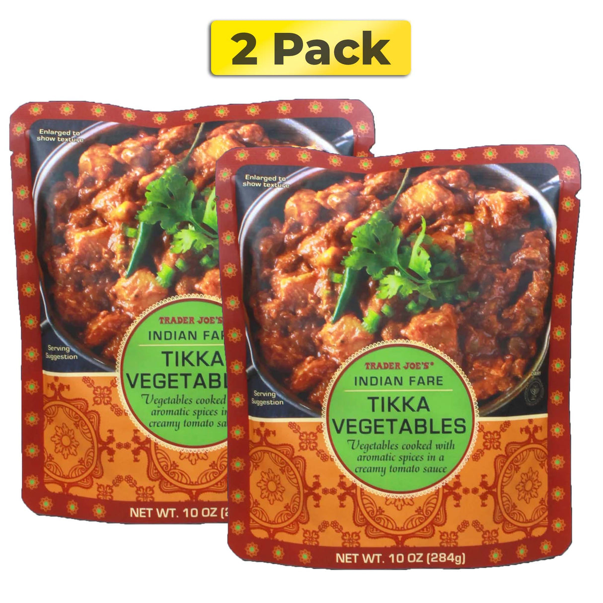 Trader Joe’s Indian Fare Tikka Vegatables 10 oz single