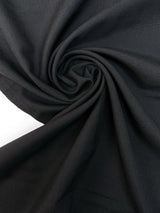 Wool Suit Fabric Black