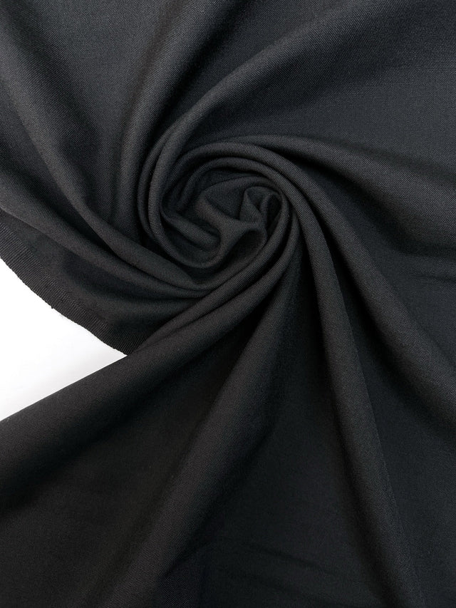 Wool Suit Fabric Black