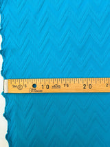 Polyamide Elastane Jacquard Blue Geometric
