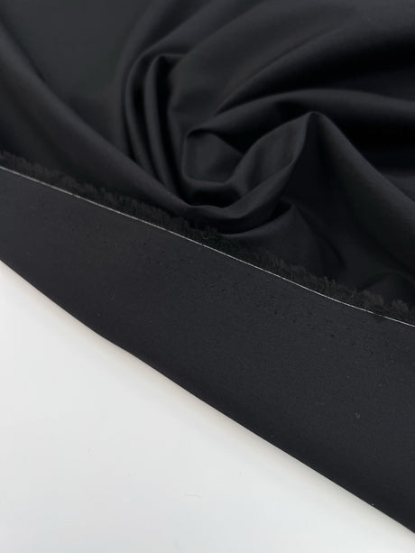 Black Cotton Shirt Fabric