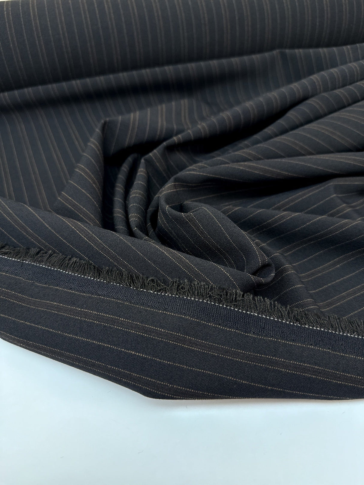 Polyester Viscose Elastane Striped Knit
