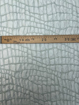 Acetate Polyester Jacquard Fabric Silver Green Abstract
