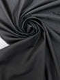 Jacquard Fabric Gray Black Striped