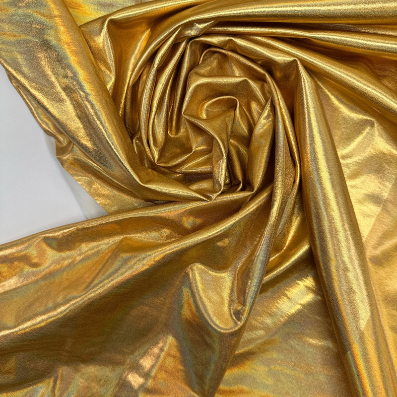 Golden Polyamide Elastane Woven