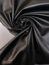 Black Brown Stretch Leather