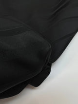 Black Jacquard Fabric Striped
