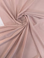Beige Golden Knitted Fabric Polyamide Lurex Elastane