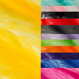Snow Luxury Two Tone Shaggy Faux Fur Fabric - Acrylic Polyester Faux Fur Fabric, Two Tone Shaggy, 60" Width (1 Yard)