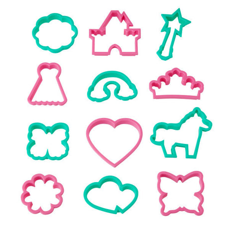Wilton Magical Plastic Cookie Cutter Set, 12-Piece