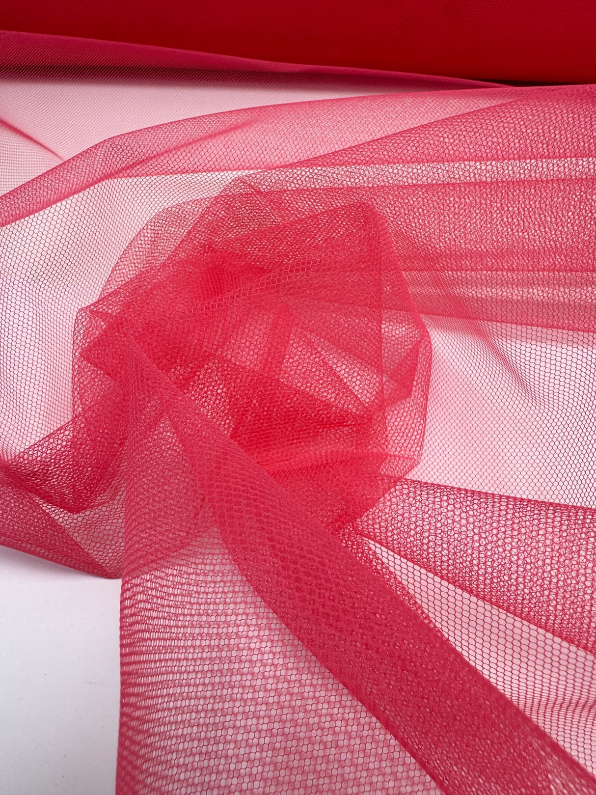 Red Polyamide Mesh Woven