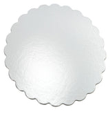 Wilton Silver 12-Inch Round Cake Platters, 8-Count