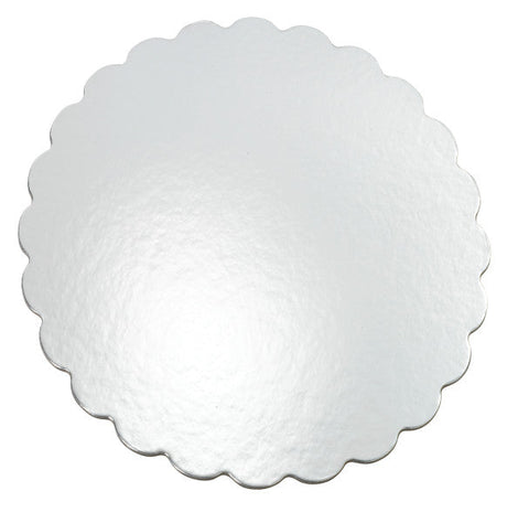 Wilton Silver 12-Inch Round Cake Platters, 8-Count