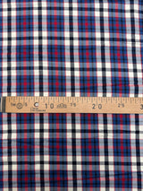 Cotton Tweed Striped Checked