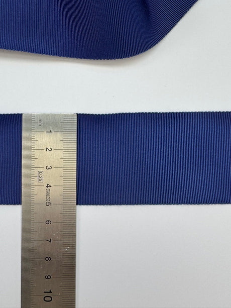 Viscose Rayon Rep Weave Blue