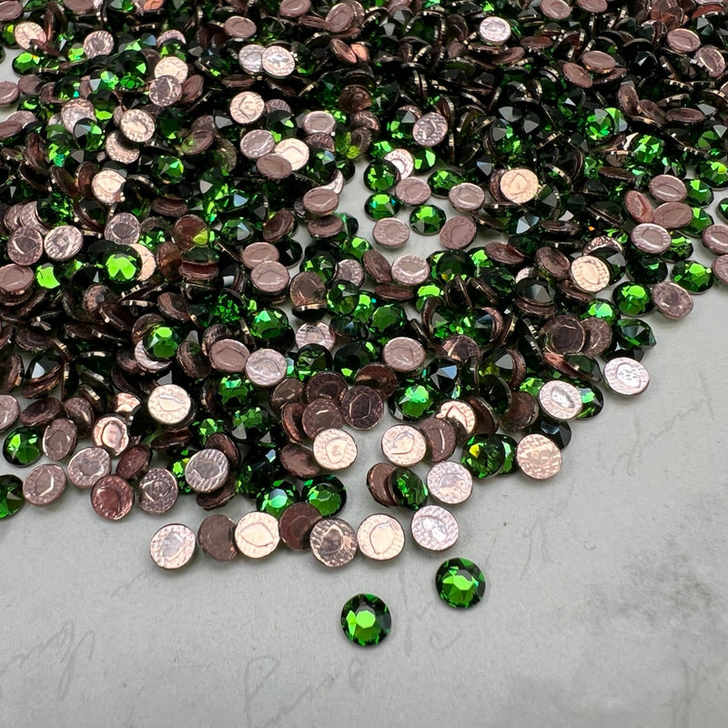 Green Shades Crystal Sewing Notions