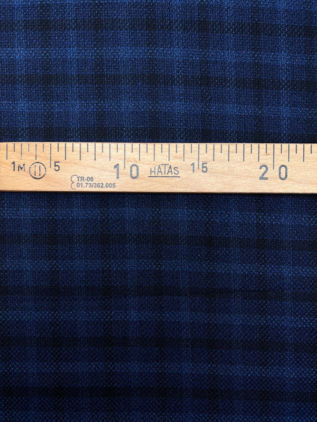 Acrylic Polyamide Checked Tweed