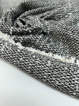 Cotton Tweed Melange Gray