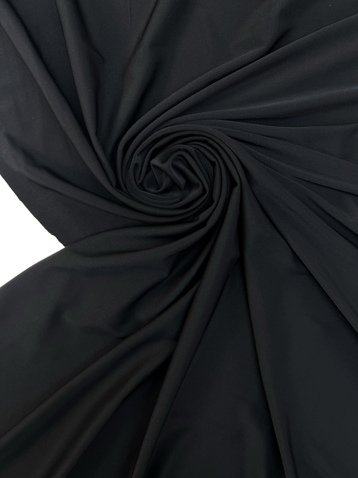 Viscose Jersey Black Knitted Fabric