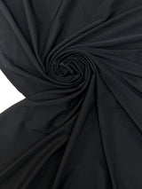 Viscose Jersey Black Knitted Fabric