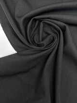Virgin Wool Polyester Twill Gray