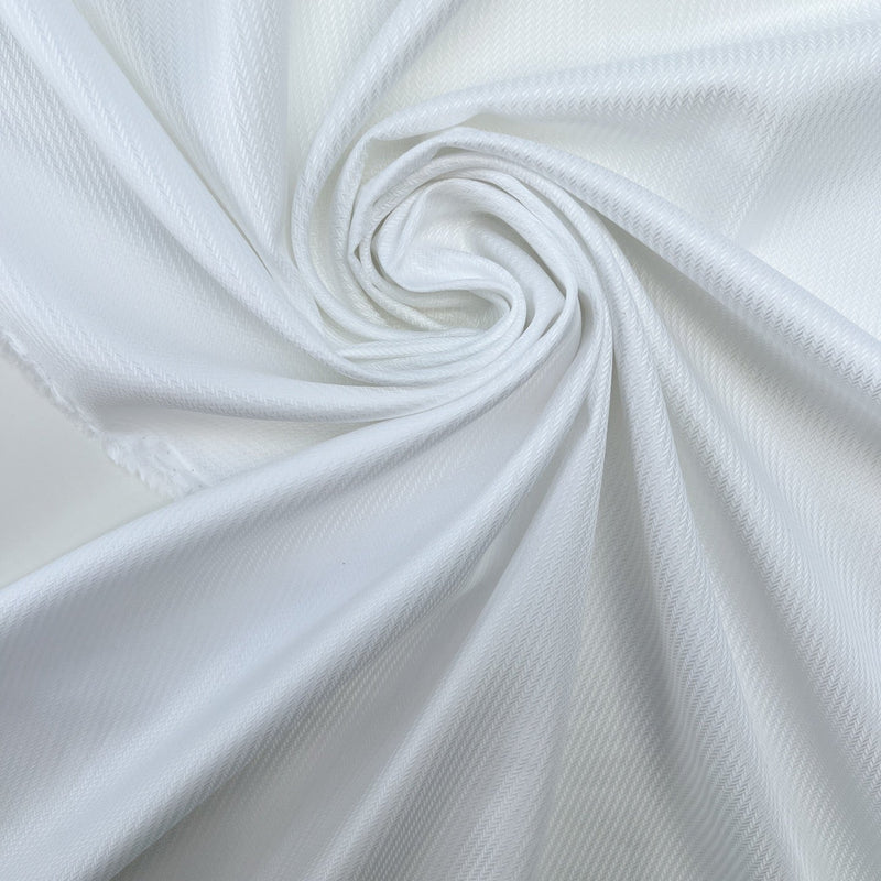 Cotton Jacquard Herringbone Fabric