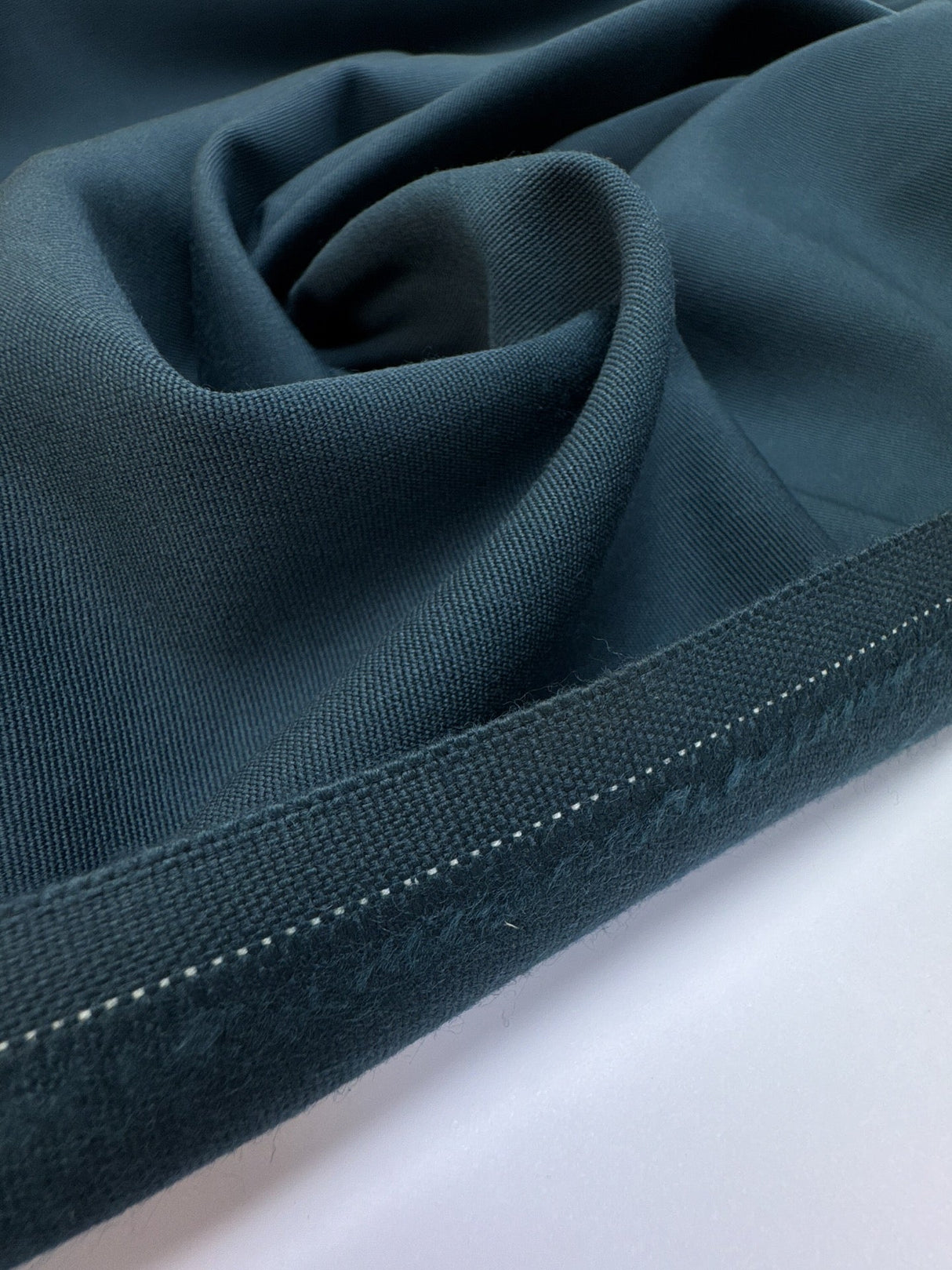 Wool Polyamid Combined Woven Green