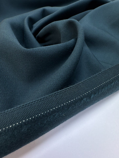 Wool Polyamid Combined Woven Green