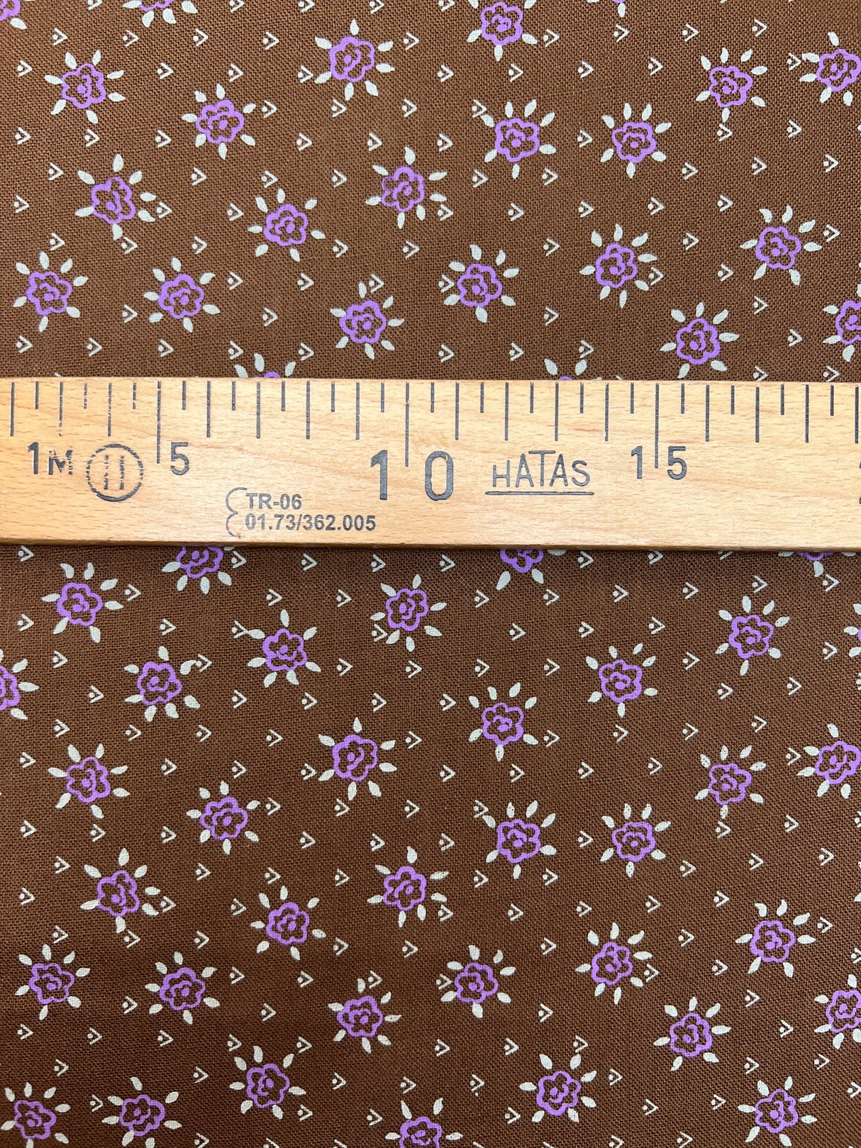Wool Floral Printed Fabric