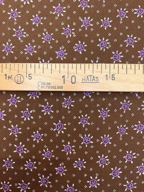 Wool Floral Printed Fabric