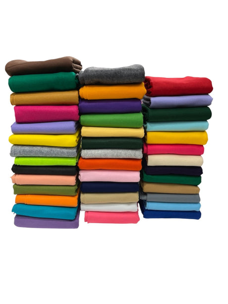 Acrylic Craft Felt Fabric - Solid Color, 72" Width (1 Yard)