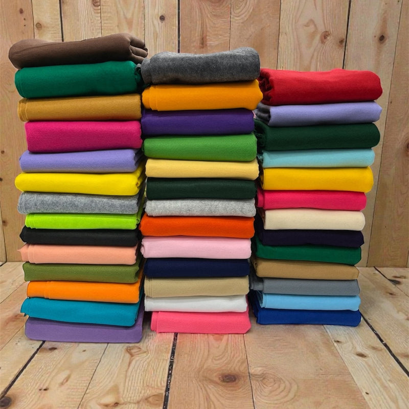 Acrylic Craft Felt Fabric - Solid Color, 72" Width (1 Yard)