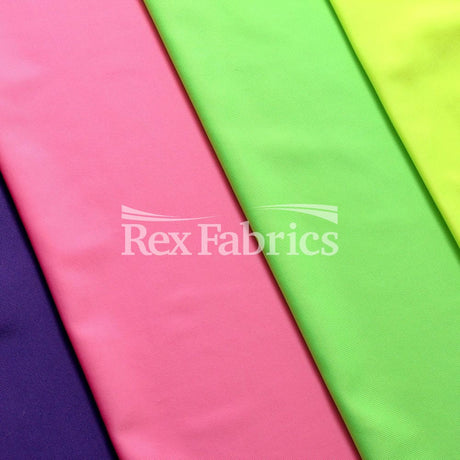 Action Solid Polyester Spandex Fabric - Solid Colors, 58/60" Width (1 Yard)