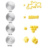 Wilton Cookie Decorating Tip and Bag Set – 12 Piece