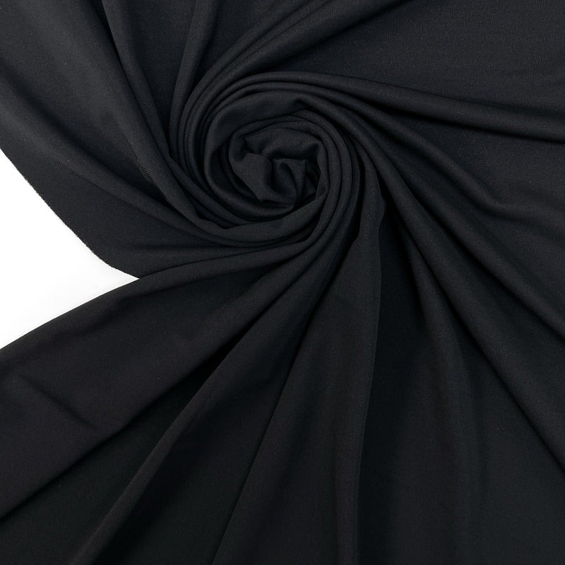 Viscose Stretch Knitted Fabric Black