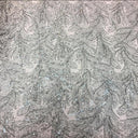 Floral Sequin Lace Fabric 52" Wide Polyester