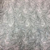 Floral Sequin Lace Fabric 52" Wide Polyester
