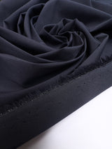 Italian Blue Cotton Fabric With Elastane