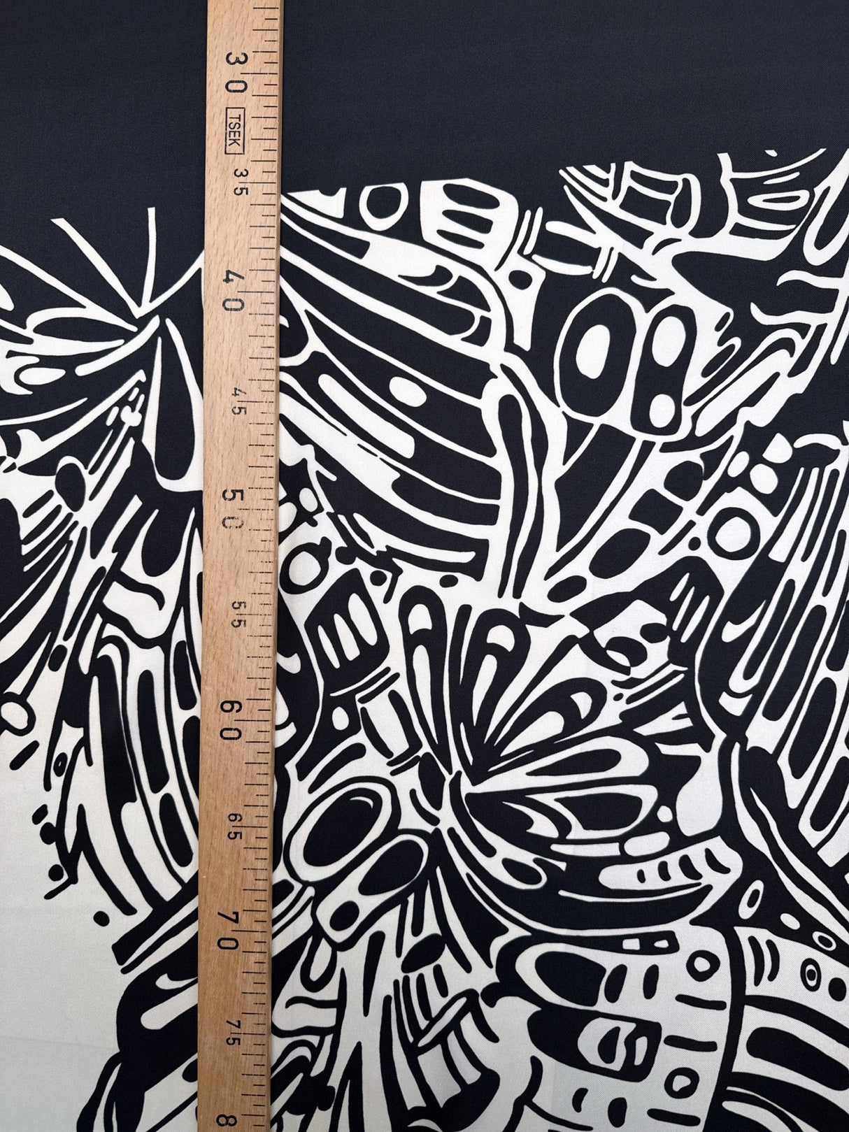 Silk Twill Printed Fabric