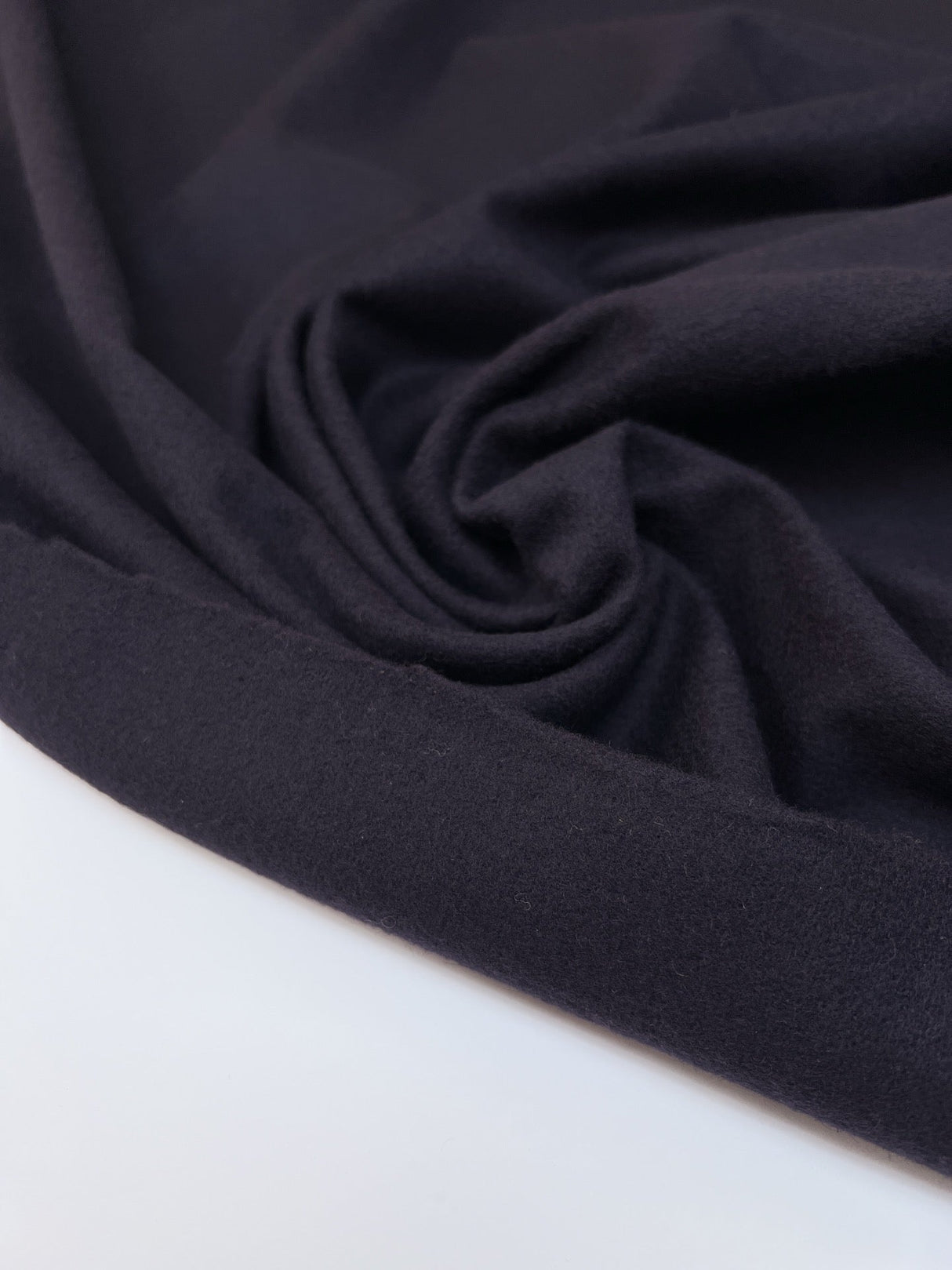 Italian Wool Suit Fabric Purple Blue