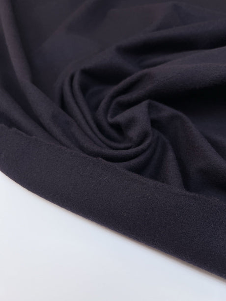 Italian Wool Suit Fabric Purple Blue