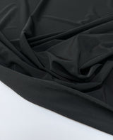 Black Polyamide Elastane Knitted Fabric